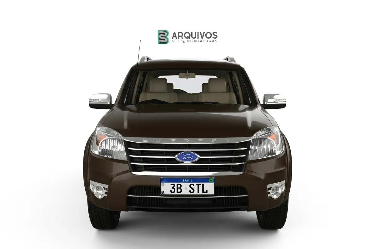 Modelo 3D STL - Ford Everest 2012 — foto 3